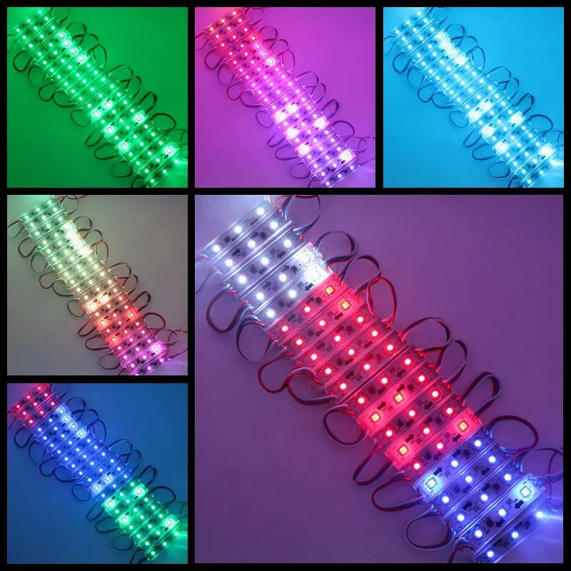 SZYOUMY LED Module WS2811 IC 3 LEDs DC12V IP65 Waterproof 5050 RGB LED Pixel Digital Modules Lighting
SZYOUMY LED Module WS2811 IC 3 LEDs DC12V IP65 Waterproof 5050 RGB LED Pixel Digital Modules Lighting