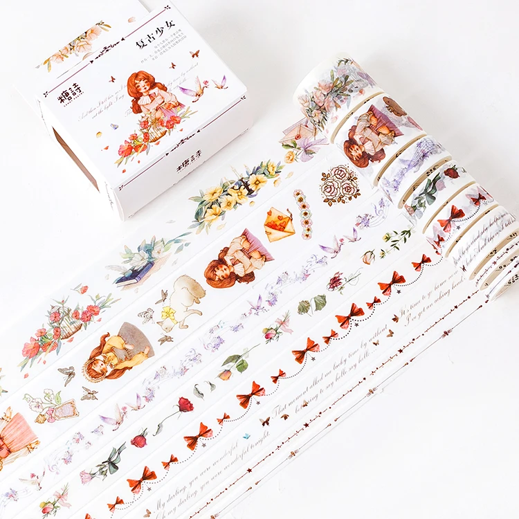 Beautiful Young Girl Washi Tape 6 Rolls/pc Decoration Adhesive Masking Tape 5mm/15mm/30mmx3m for DIY Album Planner Diary
Beautiful Young Girl Washi Tape 6 Rolls/pc Decoration Adhesive Masking Tape 5mm/15mm/30mmx3m for DIY Album Planner Diary
