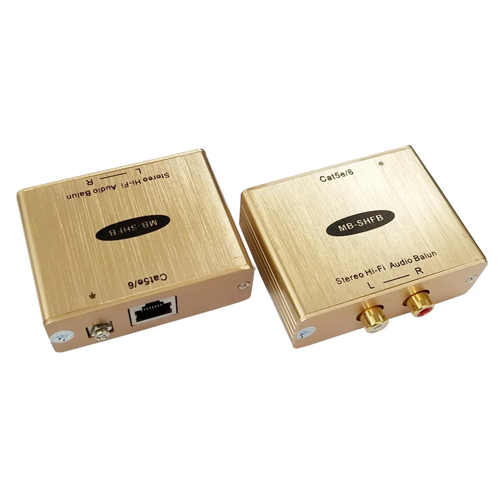 Hi-Fi AV аудио удлинитель от Cat5/6 К cat5 к RJ45 RCA IP | Электроника