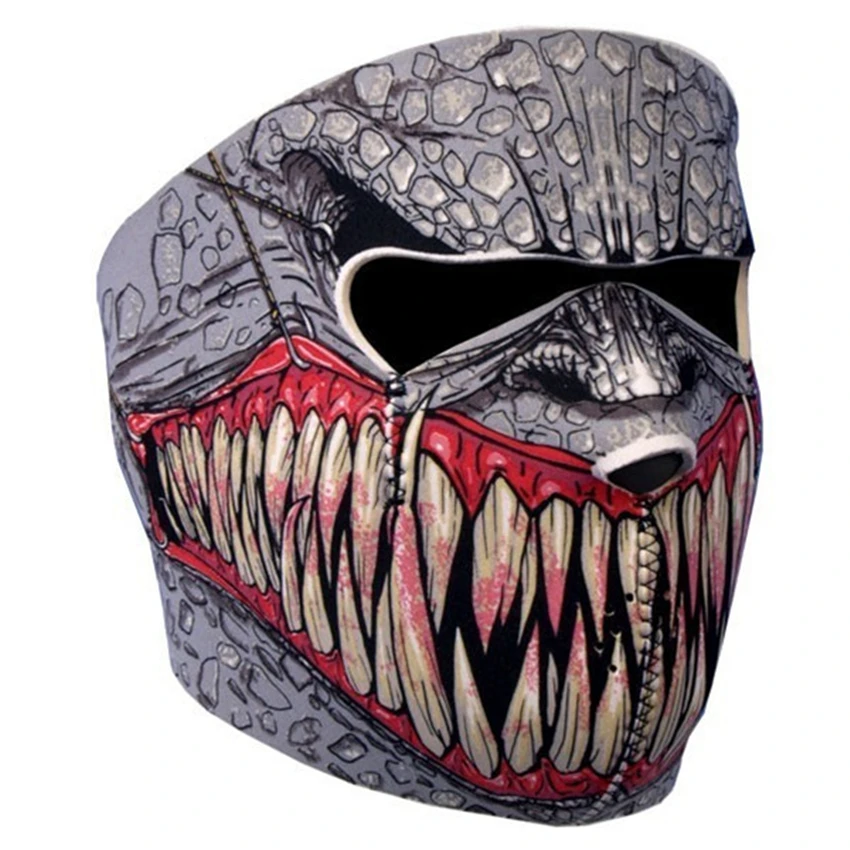 Neoprene Skull Full Face Reversible Motorcycle Mask (Assassin) Drop Shipping | Аксессуары для одежды