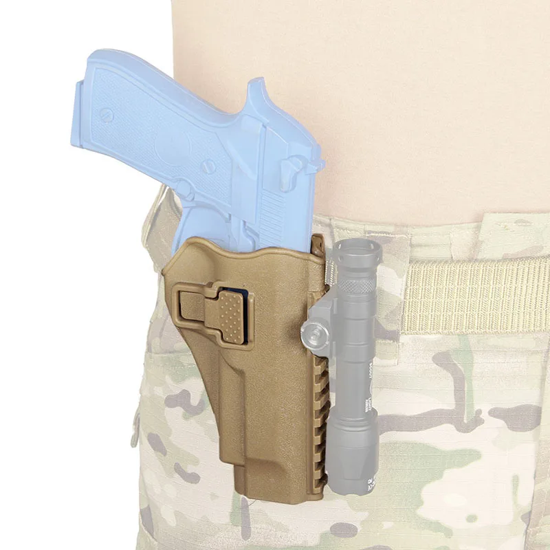 PPT BK Tan Green Holster for Glock 17 22 23 19 M92 P226 1911 can be Installed Flashlight Military Tactical Gun Holster GZ7-0099
PPT BK Tan Green Holster for Glock 17 22 23 19 M92 P226 1911 can be Installed Flashlight Military Tactical Gun Holster GZ7-0099