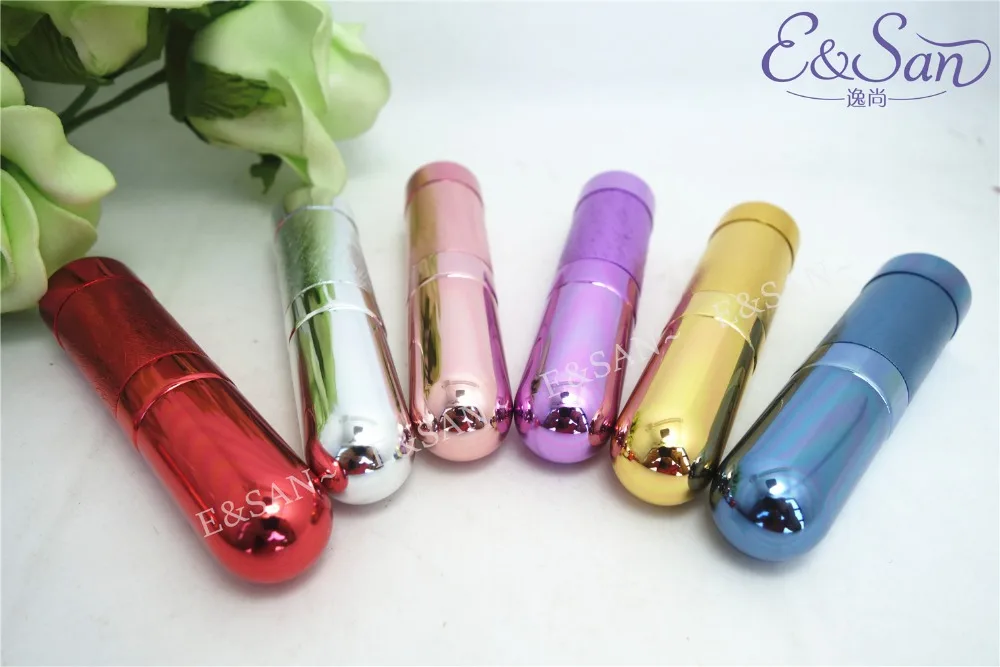 6ML Bullet Head Nozzle Small Aluminum Tub Empty Perfume Bottle Portable Perfume Atomizer 10PCS/LOT
6ML Bullet Head Nozzle Small Aluminum Tub Empty Perfume Bottle Portable Perfume Atomizer 10PCS/LOT