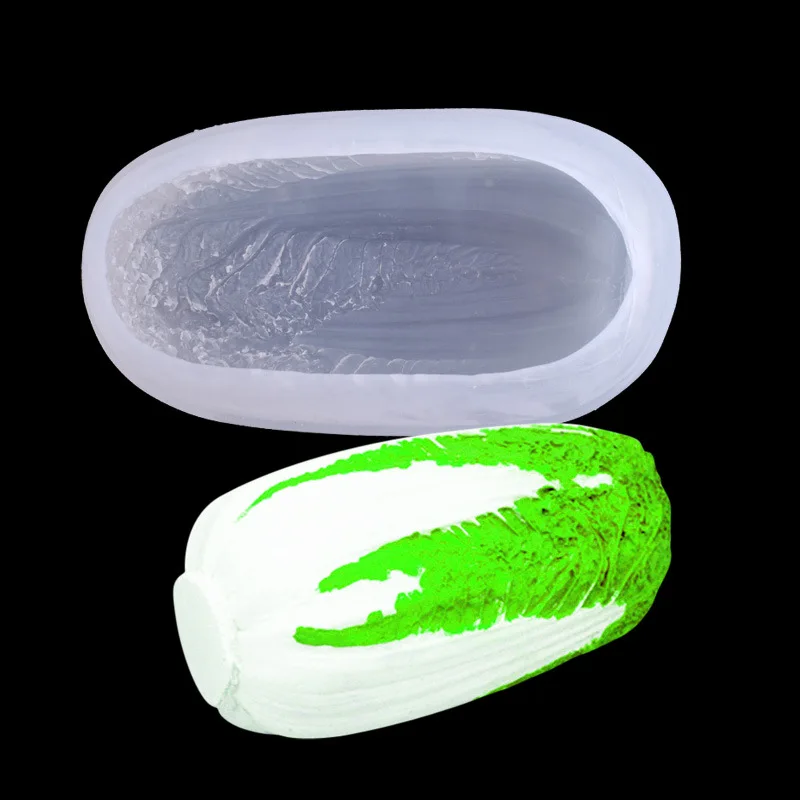 Chinese Cabbage 3D Cake Mould Vegetable Silica Gel Gypsum Craft Soap Making Silicone Soap Mold
Chinese Cabbage 3D Cake Mould Vegetable Silica Gel Gypsum Craft Soap Making Silicone Soap Mold