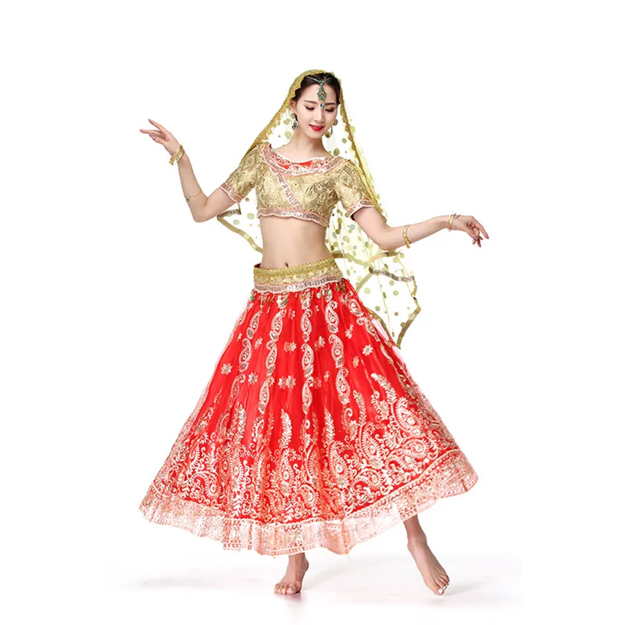 Rose Red Professional Belly Dance Costume New Arrival Stage Show Costume Bollywood Dance Performance Outfit Suit for Women
Rose Red Professional Belly Dance Costume New Arrival Stage Show Costume Bollywood Dance Performance Outfit Suit for Women