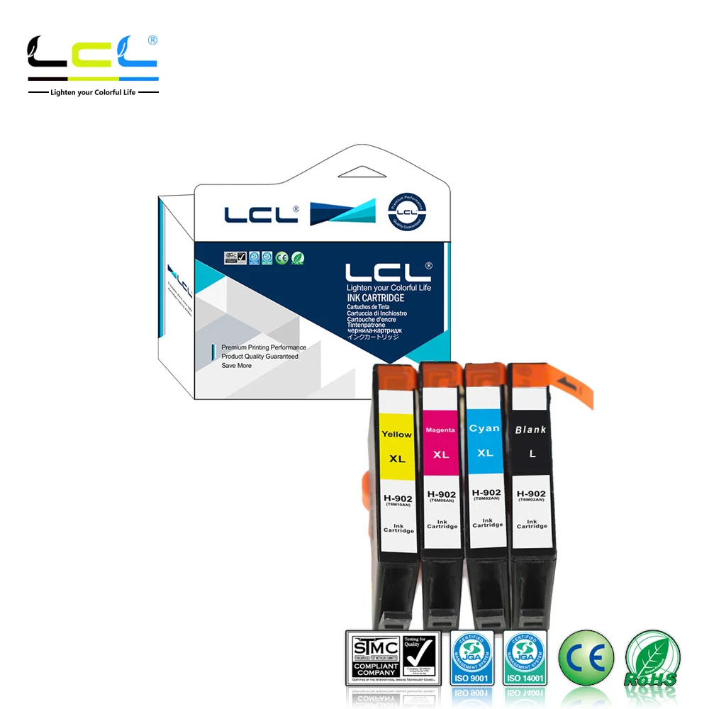 LCL 902XL 902L T6L98AN T6M02AN T6M06AN T6M10AN (4-Pack) чернильный картридж совместимый для HP Officejet pro 6975 6976 6962 6958 6960
LCL 902XL 902L T6L98AN T6M02AN T6M06AN T6M10AN (4-Pack) чернильный картридж совместимый для HP Officejet pro 6975 6976 6962 6958 6960