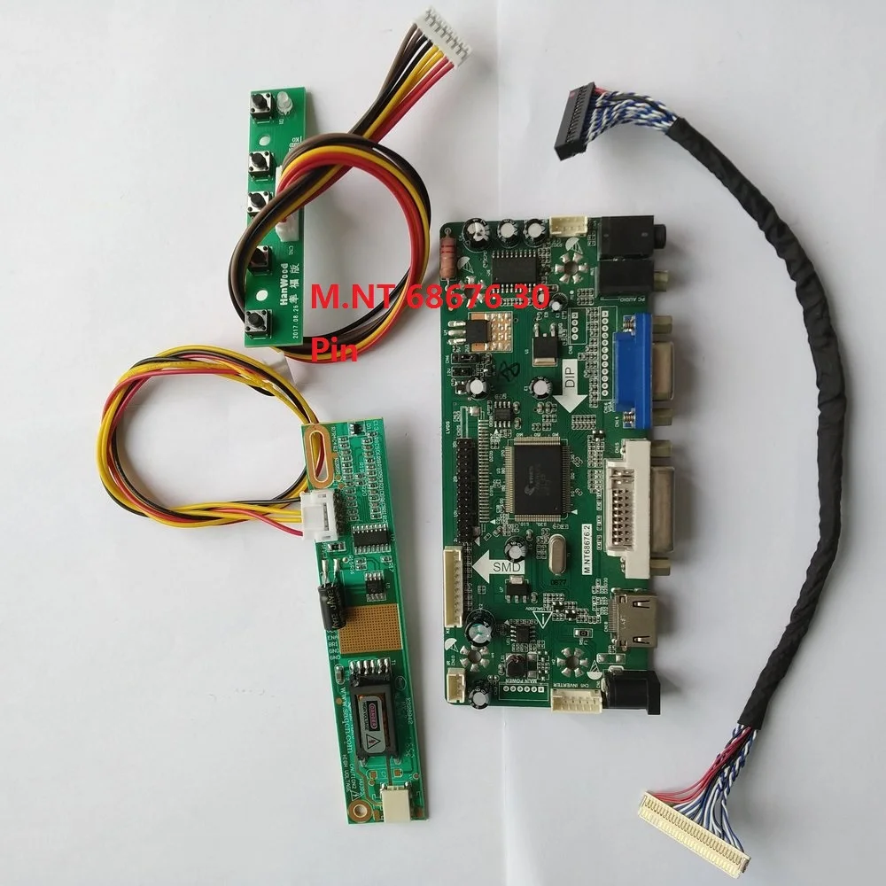 Kit for LP141WX3-TLN1 HDMI-compatible Controller board 30pin 1280X800 Panel monitor Signal VGA 14.1" Driver screen 1 lamps LVDS
Kit for LP141WX3-TLN1 HDMI-compatible Controller board 30pin 1280X800 Panel monitor Signal VGA 14.1" Driver screen 1 lamps LVDS