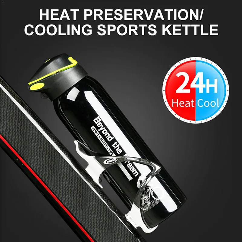 2023 500Ml Stainless Steel Bike Water Bottle Outdoor Sport Running Mountain Cycling Warm-Keeping Jug Bicycle Kettle Drink
2023 500Ml Stainless Steel Bike Water Bottle Outdoor Sport Running Mountain Cycling Warm-Keeping Jug Bicycle Kettle Drink