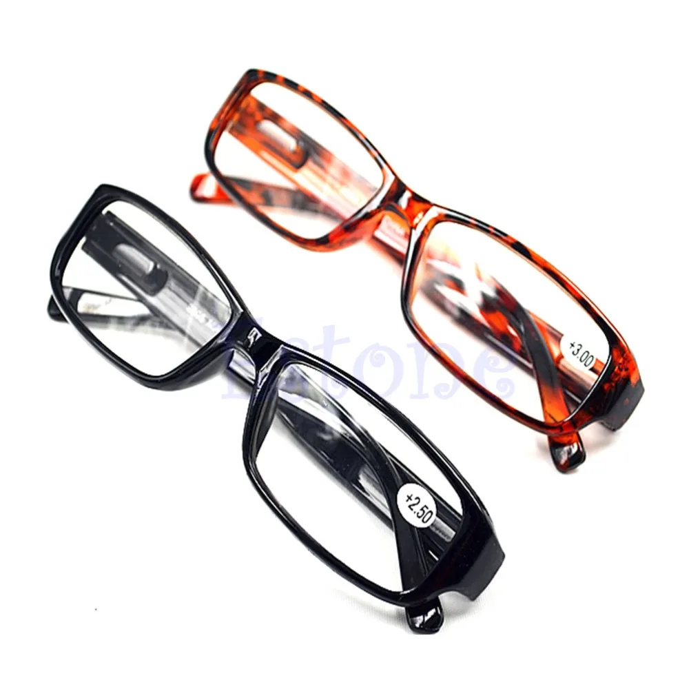 New Comfy Black Brown Reading Presbyopia Glasses 1.0 1.5 2.0 2.5 3.0 Diopter 2 colors for choice
New Comfy Black Brown Reading Presbyopia Glasses 1.0 1.5 2.0 2.5 3.0 Diopter 2 colors for choice