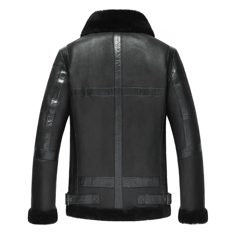Brand Runway Men Genuine Leather Jacket Warm Lamb Wool Real Fur Lining Winter Biker Coat 6XL Shearling Aviator Jacket Streetwear
Brand Runway Men Genuine Leather Jacket Warm Lamb Wool Real Fur Lining Winter Biker Coat 6XL Shearling Aviator Jacket Streetwear