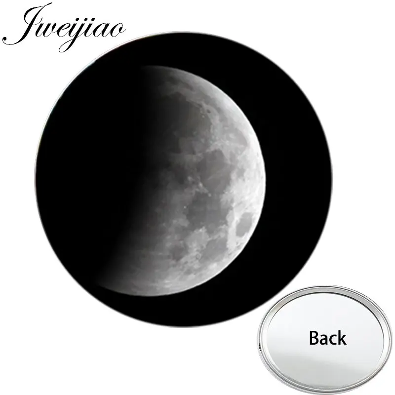 JWEIJIAO The Half Moon Full Moon Mini Pocket Mirror Astronomy enthusiasts Portable Makeup Vanity Hand Travel Purse Mirror
JWEIJIAO The Half Moon Full Moon Mini Pocket Mirror Astronomy enthusiasts Portable Makeup Vanity Hand Travel Purse Mirror