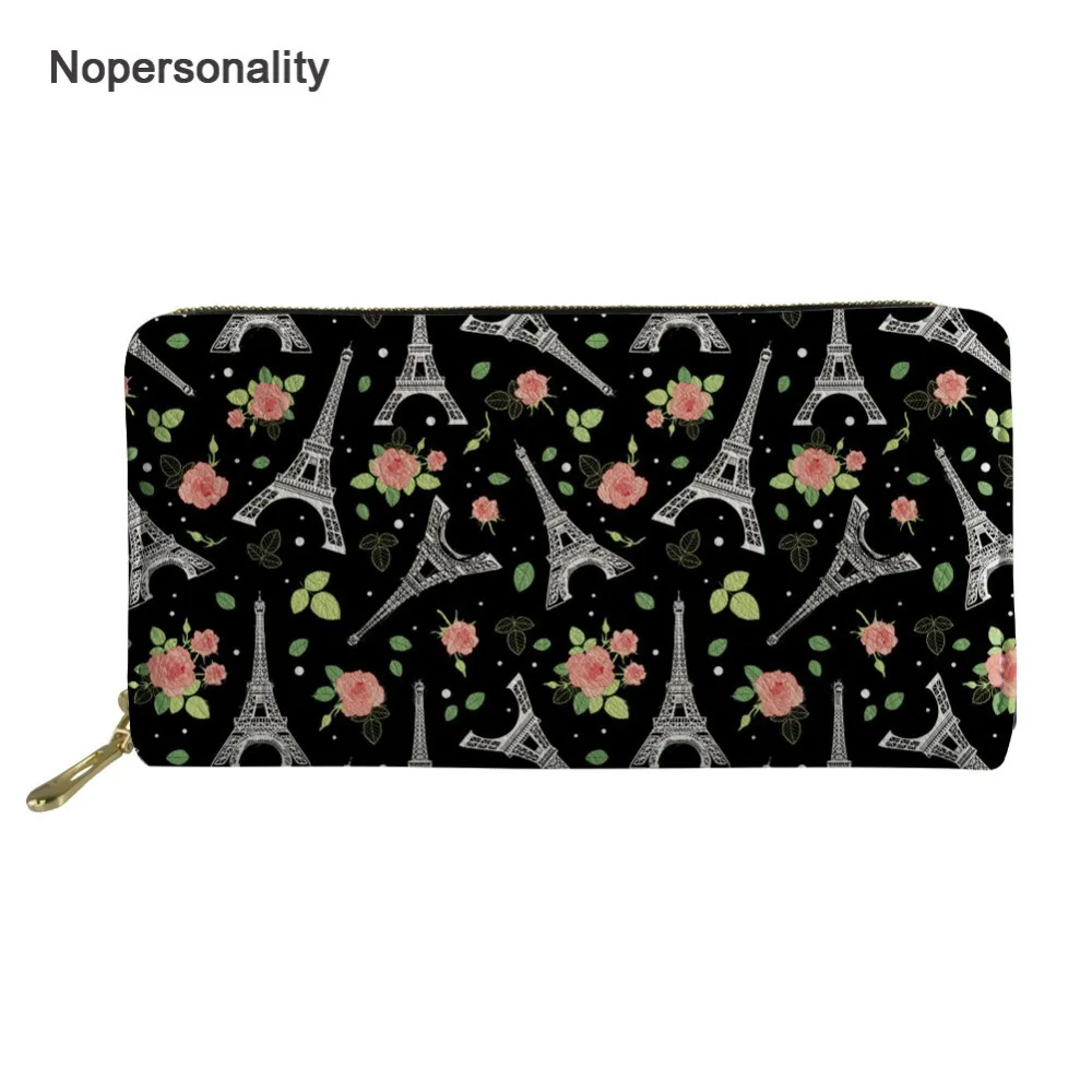 Nopersonality Classic Floral Eiffel Tower Print Women Leather Wallets Long Ladies College Girls Credit Card Holders Money Bags
Nopersonality Classic Floral Eiffel Tower Print Women Leather Wallets Long Ladies College Girls Credit Card Holders Money Bags