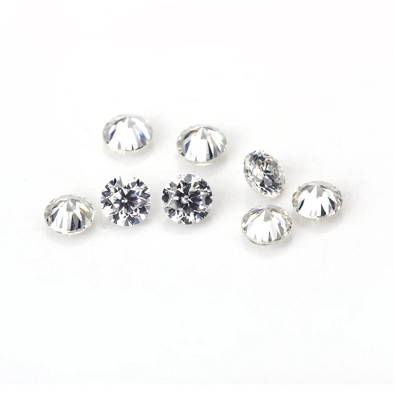 Melee Size EF White Color 120pcs/pack 1.3mm Round Shape Brilliant Cut Moissanites Loose Stone for Jewelry Making
Melee Size EF White Color 120pcs/pack 1.3mm Round Shape Brilliant Cut Moissanites Loose Stone for Jewelry Making