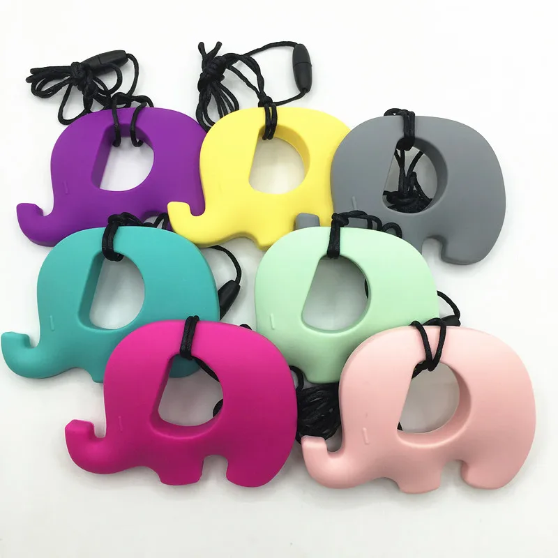 Silicone Baby Teether elephant Teethers DIY Nursing Necklace Accessories Silicone Beads Chewable BPA FREE Silicone Teether
Silicone Baby Teether elephant Teethers DIY Nursing Necklace Accessories Silicone Beads Chewable BPA FREE Silicone Teether