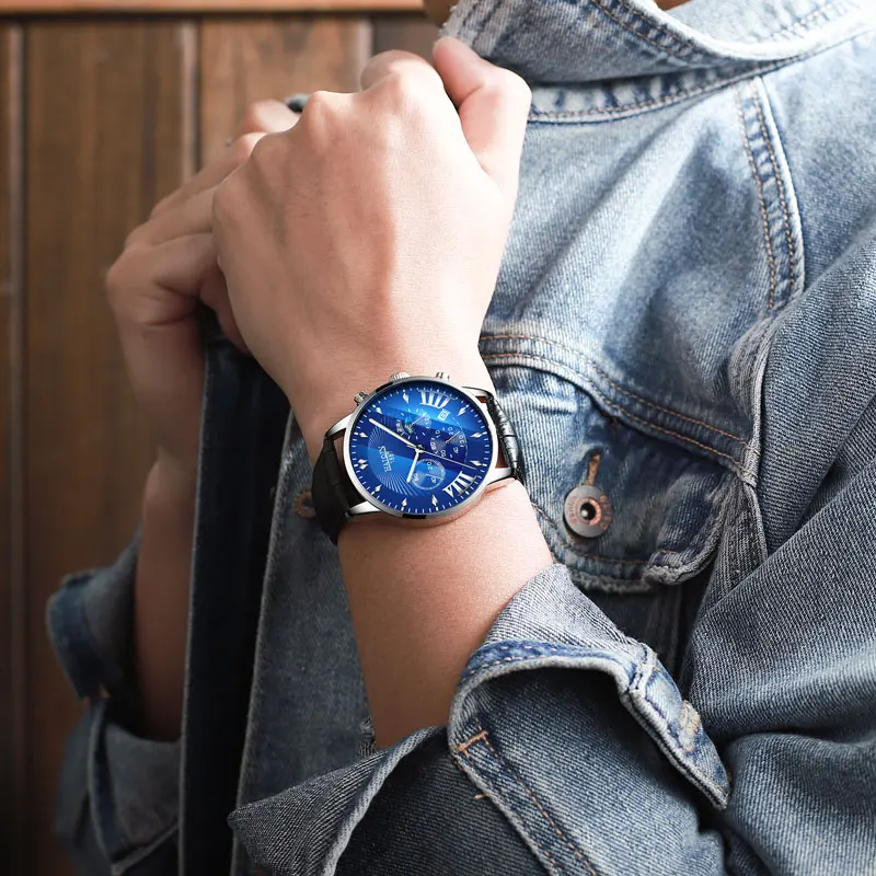 HAIQIN Men's Watches Top Brand Luxury Men Watch Black Quartz Military Watch Waterproof Moon Phase Men Clock Relogio Masculino
HAIQIN Men's Watches Top Brand Luxury Men Watch Black Quartz Military Watch Waterproof Moon Phase Men Clock Relogio Masculino
