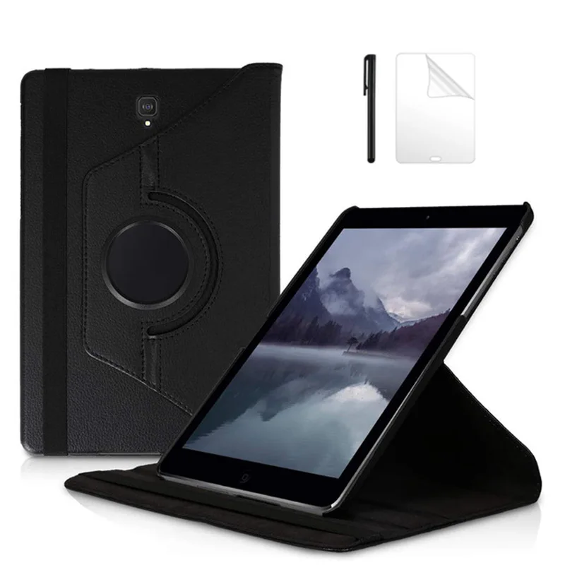 Вращающийся на 360 градусов чехол из искусственной кожи для Samsung Galaxy Tab S4 10 5 SM-T830 T835