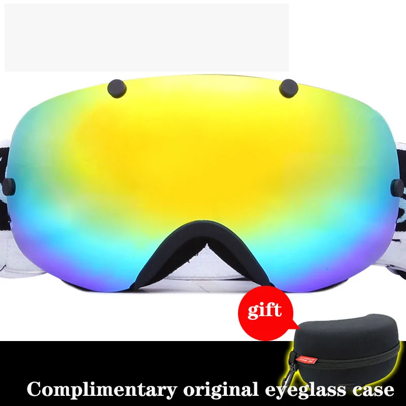 Ski Goggles Winter Snow Sports Skis Men Women Ski Goggles Double Anti-Fog Spherical UV Protection Snowmobile Skating Eyewear
Ski Goggles Winter Snow Sports Skis Men Women Ski Goggles Double Anti-Fog Spherical UV Protection Snowmobile Skating Eyewear