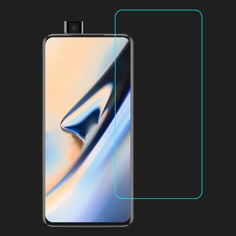 2 шт 9H защита из закаленного стекла для Oneplus 7T 7 Pro 6 6T 1 + Защита экрана прозрачная HD