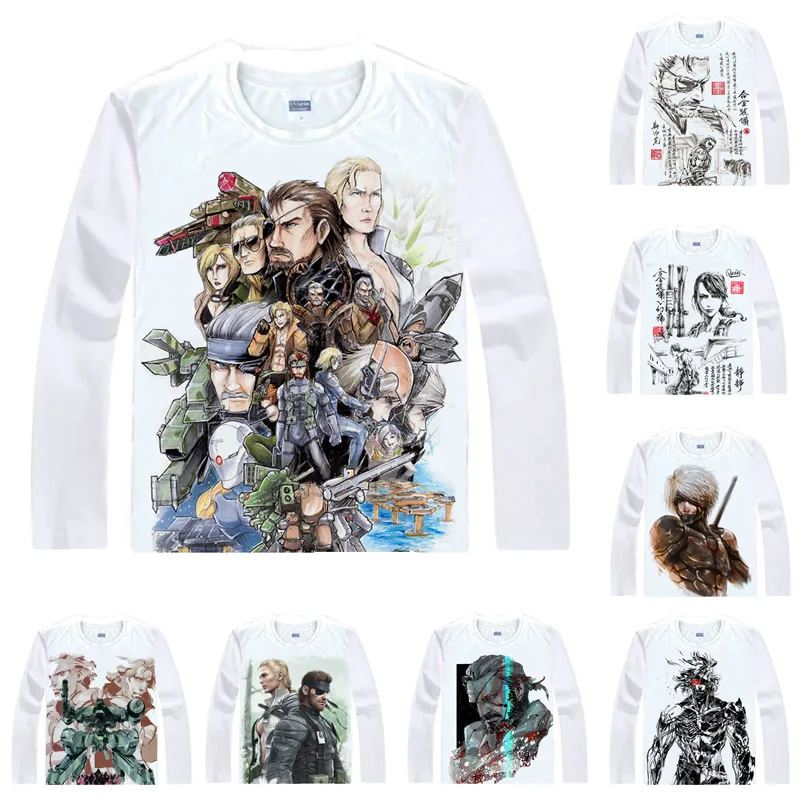 Coolprint Anime Shirt Metal Gear Rising Revengeance T-Shirts Multi-style Long Metal Gear Solid 5 Zandatsu Cosplay Kawaii Shirts
Coolprint Anime Shirt Metal Gear Rising Revengeance T-Shirts Multi-style Long Metal Gear Solid 5 Zandatsu Cosplay Kawaii Shirts
