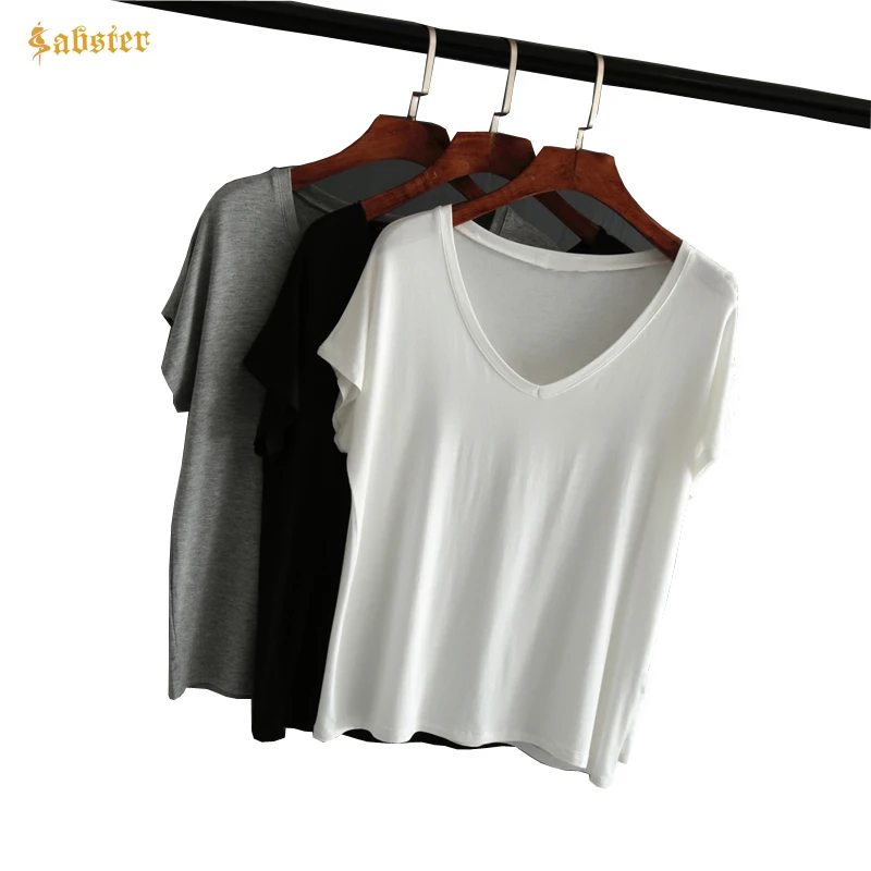 2018 Womens Brand Clothing Summer Women T Shirt Short Sleeve V-neck Casual Cotton Solid Color Tops Tees Female XZ080
2018 Womens Brand Clothing Summer Women T Shirt Short Sleeve V-neck Casual Cotton Solid Color Tops Tees Female XZ080