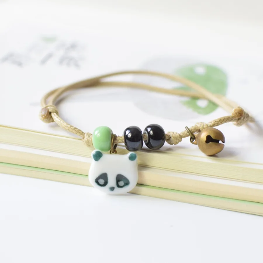 Fashion Exquisite Handmade Jewelry Ceramic Panda Bracelet Cute Animal Bracelet - Free Shipping
Fashion Exquisite Handmade Jewelry Ceramic Panda Bracelet Cute Animal Bracelet - Free Shipping
