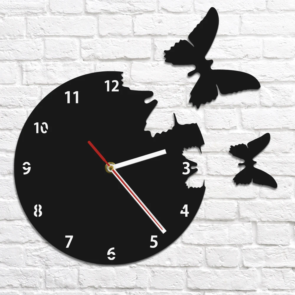 1Piece Creative Modern Wall Clock Flying Butterflies Flying Away Timepieces Contemporary Wall Clock Modern Wall Decoration
1Piece Creative Modern Wall Clock Flying Butterflies Flying Away Timepieces Contemporary Wall Clock Modern Wall Decoration