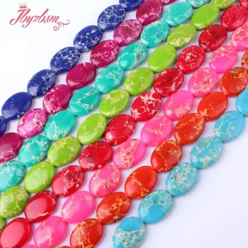 13x18mm Smooth Oval Sea Sediment Stone Beads Spacer Strand 15" For DIY Necklace Bracelats Jewelry Making,Wholesale Free Shipping
13x18mm Smooth Oval Sea Sediment Stone Beads Spacer Strand 15" For DIY Necklace Bracelats Jewelry Making,Wholesale Free Shipping