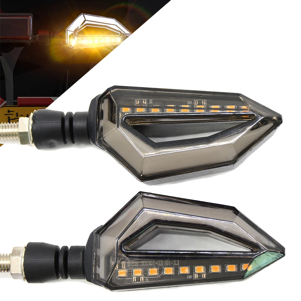 Universal Motorcycle Turn Signal Light Brake Lamp Flowing Water Lighting Amber Light LED Flicker Bendable Tail Indicator Flasher
Universal Motorcycle Turn Signal Light Brake Lamp Flowing Water Lighting Amber Light LED Flicker Bendable Tail Indicator Flasher