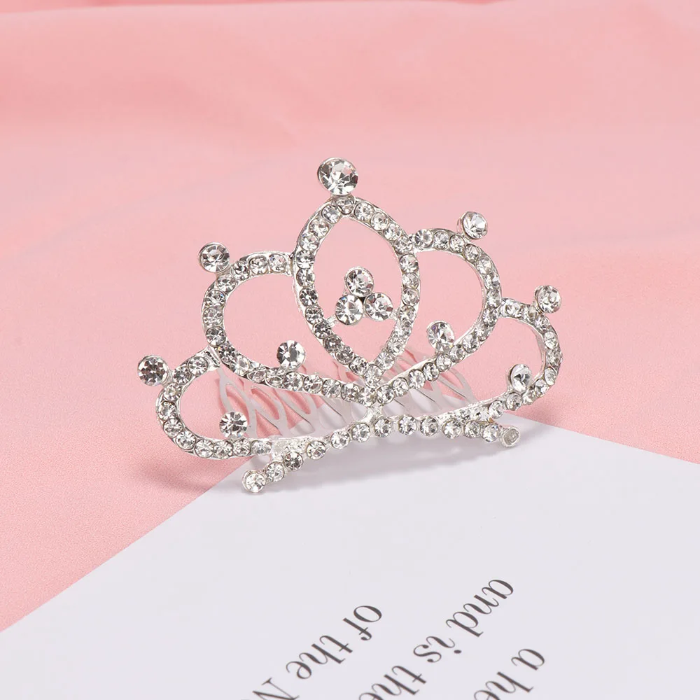 Fashion Stunning Wedding Jewelry Children Gift Crystal Hairpin Hairclip Barrette Hair Comb Tiaras Hair Clasp
Fashion Stunning Wedding Jewelry Children Gift Crystal Hairpin Hairclip Barrette Hair Comb Tiaras Hair Clasp