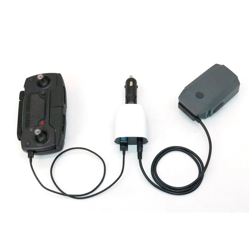 2in1 Intelligent Car Charger Adapter for DJI Mavic Pro Battery & Remote Controller 13.0V 6A Quick Charge with LCD Display
2in1 Intelligent Car Charger Adapter for DJI Mavic Pro Battery & Remote Controller 13.0V 6A Quick Charge with LCD Display