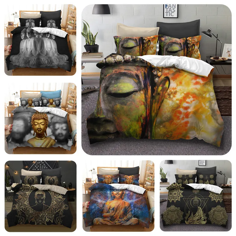 India Bohemian Bedding Sets King size Big Buddha Duvet cover queen size bed set Bedine bedclothes
India Bohemian Bedding Sets King size Big Buddha Duvet cover queen size bed set Bedine bedclothes