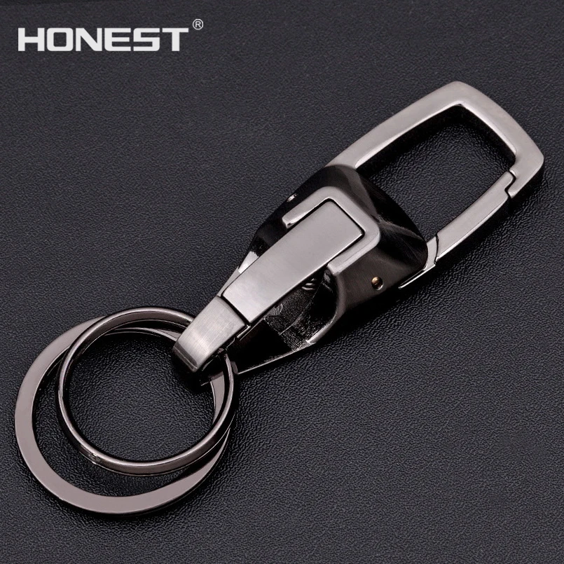Бренд HONEST Top Technology классический цинковый сплав деловой мужской брелок сумка