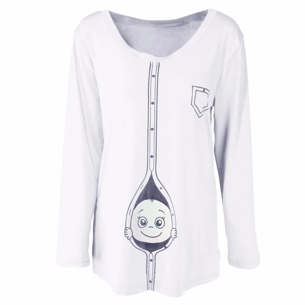 Maternity TShirts Dress Pregnant Women Long Sleeve Clothes Ladies Tops Tees 100%cotton Pregnancy Wear Female Clothing L-3XL
Maternity TShirts Dress Pregnant Women Long Sleeve Clothes Ladies Tops Tees 100%cotton Pregnancy Wear Female Clothing L-3XL