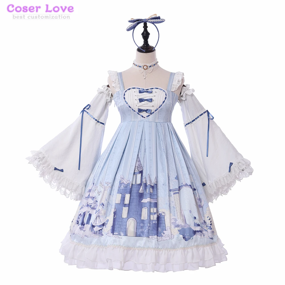 Ежедневная одежда Sweet Love Lolita peakswoods ladybee Снежная девочка с длинным рукавом светло-голубое op платье
Ежедневная одежда Sweet Love Lolita peakswoods ladybee Снежная девочка с длинным рукавом светло-голубое op платье