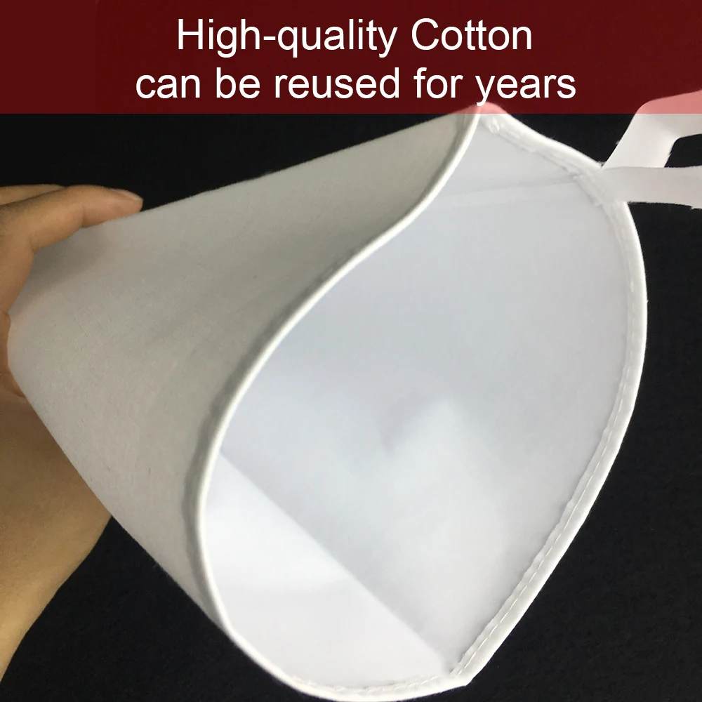UPORS Reusable Pastry Bag Food Grade 10 12 14 16 18 20 Inch Cotton Cream Pastry Icing Bag Decorating Piping Tips Bags 1pc
UPORS Reusable Pastry Bag Food Grade 10 12 14 16 18 20 Inch Cotton Cream Pastry Icing Bag Decorating Piping Tips Bags 1pc