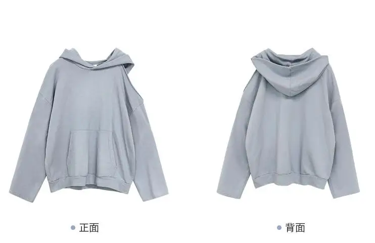 2022 Spring Autumn New Women Sweatshirt Female Off-the-shoulder Long-sleeve Hooded Outwear Solid Color Coat
2022 Spring Autumn New Women Sweatshirt Female Off-the-shoulder Long-sleeve Hooded Outwear Solid Color Coat
