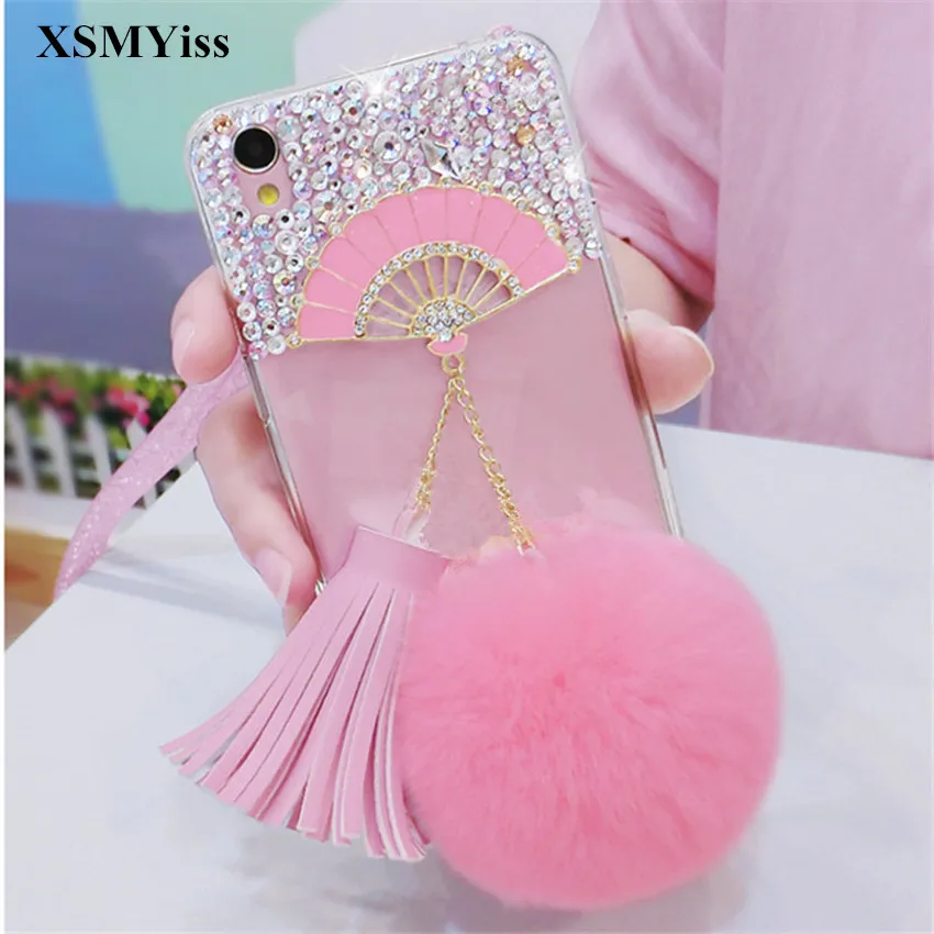 For iphone 11 12 13 Pro Max X XS MAX XR 5S 6S 7 8 PLUS Fashion Bling Rhinestone Diamond Fan Tassels Hairball Soft Phone Case
For iphone 11 12 13 Pro Max X XS MAX XR 5S 6S 7 8 PLUS Fashion Bling Rhinestone Diamond Fan Tassels Hairball Soft Phone Case