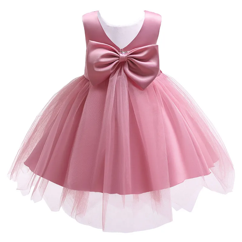 5 colors Summer Backless Big Bow Baby Girls Dress Lace Tutu Knee-length Kids Dresses for Girls Party Wedding Baby Clothing
5 colors Summer Backless Big Bow Baby Girls Dress Lace Tutu Knee-length Kids Dresses for Girls Party Wedding Baby Clothing