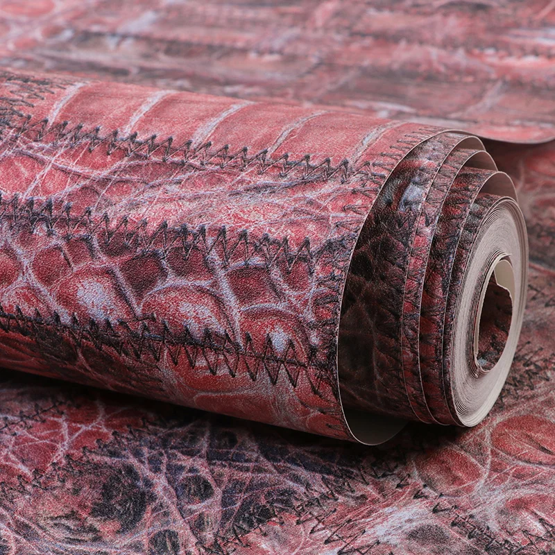 Retro Imitation Leather 3d Wallpaper for Living Room Store Vintage Rustic Home Decor Industrial wind Cafe Bar Wallpaper
Retro Imitation Leather 3d Wallpaper for Living Room Store Vintage Rustic Home Decor Industrial wind Cafe Bar Wallpaper