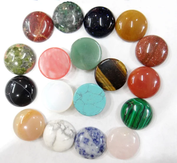 Wholesale 20pcs natural stone round 25mm cabochons no hole red jaspers beads for DIY Jewelry making clothes ring accessories
Wholesale 20pcs natural stone round 25mm cabochons no hole red jaspers beads for DIY Jewelry making clothes ring accessories