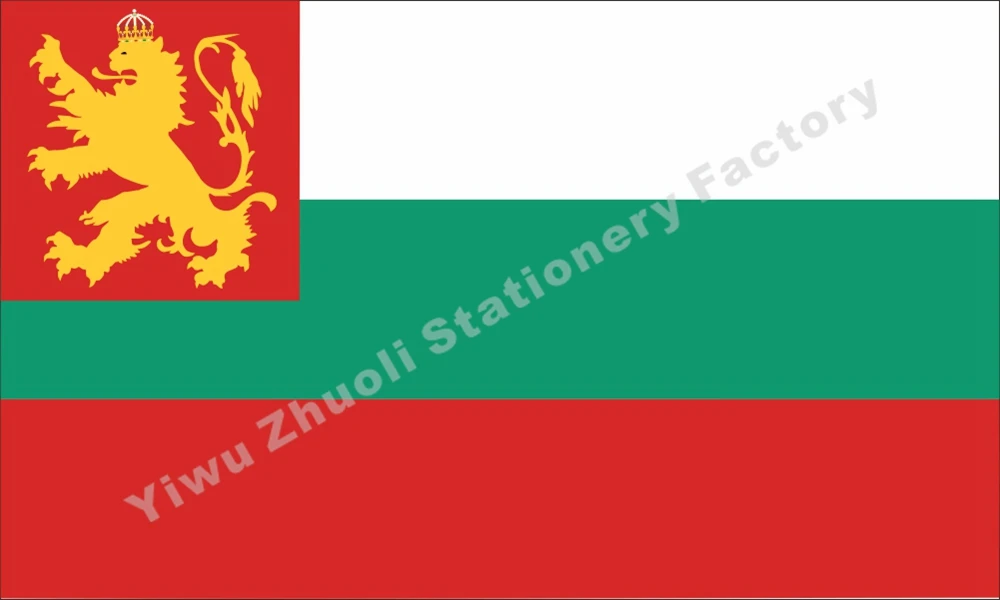 Bulgaria Naval Ensign 1878 Flag 150X90cm (3x5FT) 120g 100D Office/Activity/parade/Festival/world cup/Home Decoration
Bulgaria Naval Ensign 1878 Flag 150X90cm (3x5FT) 120g 100D Office/Activity/parade/Festival/world cup/Home Decoration
