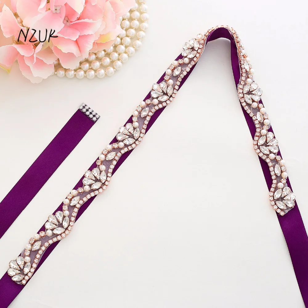 Thin Beade Bridal Belt Rhinestones Wedding Dress Sash Rose Gold Crystal Wedding Belt For Bridal Bridesmaid Dress Y159RG
Thin Beade Bridal Belt Rhinestones Wedding Dress Sash Rose Gold Crystal Wedding Belt For Bridal Bridesmaid Dress Y159RG