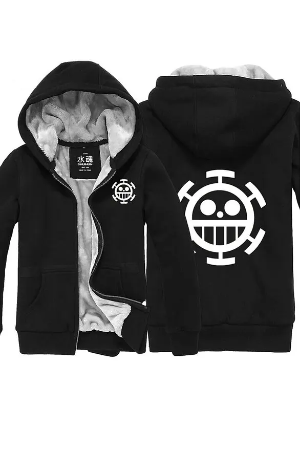 ANIME One Piece Hoodie Law Casual Fleece Hoodie Zip Cotton Sweatshirt Hooded Hoodie
ANIME One Piece Hoodie Law Casual Fleece Hoodie Zip Cotton Sweatshirt Hooded Hoodie