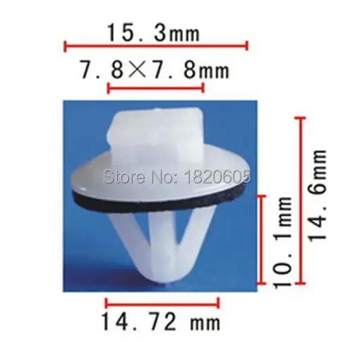 100 Pcs Door Panel Moulding Clip Retainer For Toyota 62955-20020 For G M 94848834
100 Pcs Door Panel Moulding Clip Retainer For Toyota 62955-20020 For G M 94848834