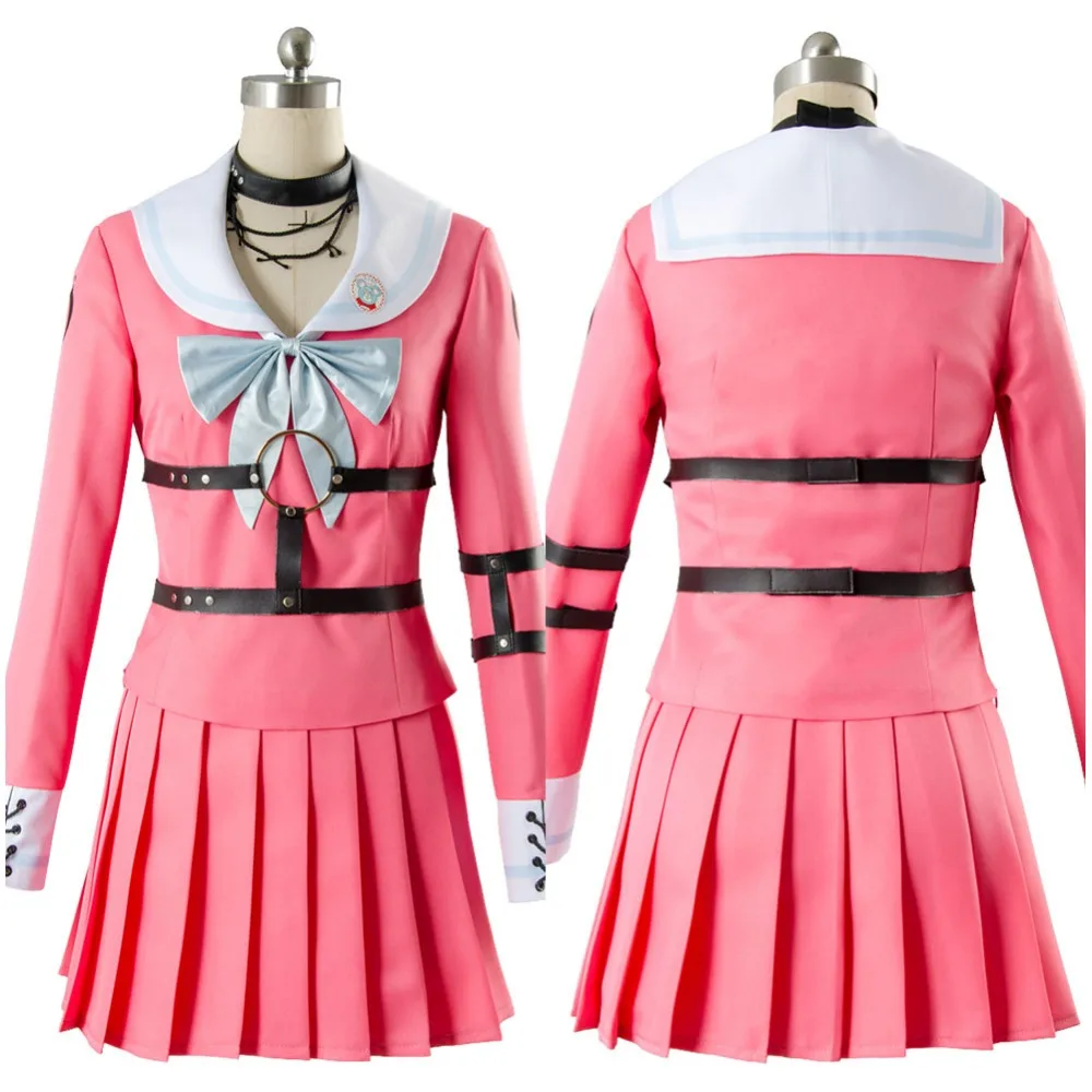 Anime Danganronpa V3 Costume Miu Iruma Cosplay Rabbit Pink Full Set Uniform Costume Halloween Carnival Dress For Woman
Anime Danganronpa V3 Costume Miu Iruma Cosplay Rabbit Pink Full Set Uniform Costume Halloween Carnival Dress For Woman