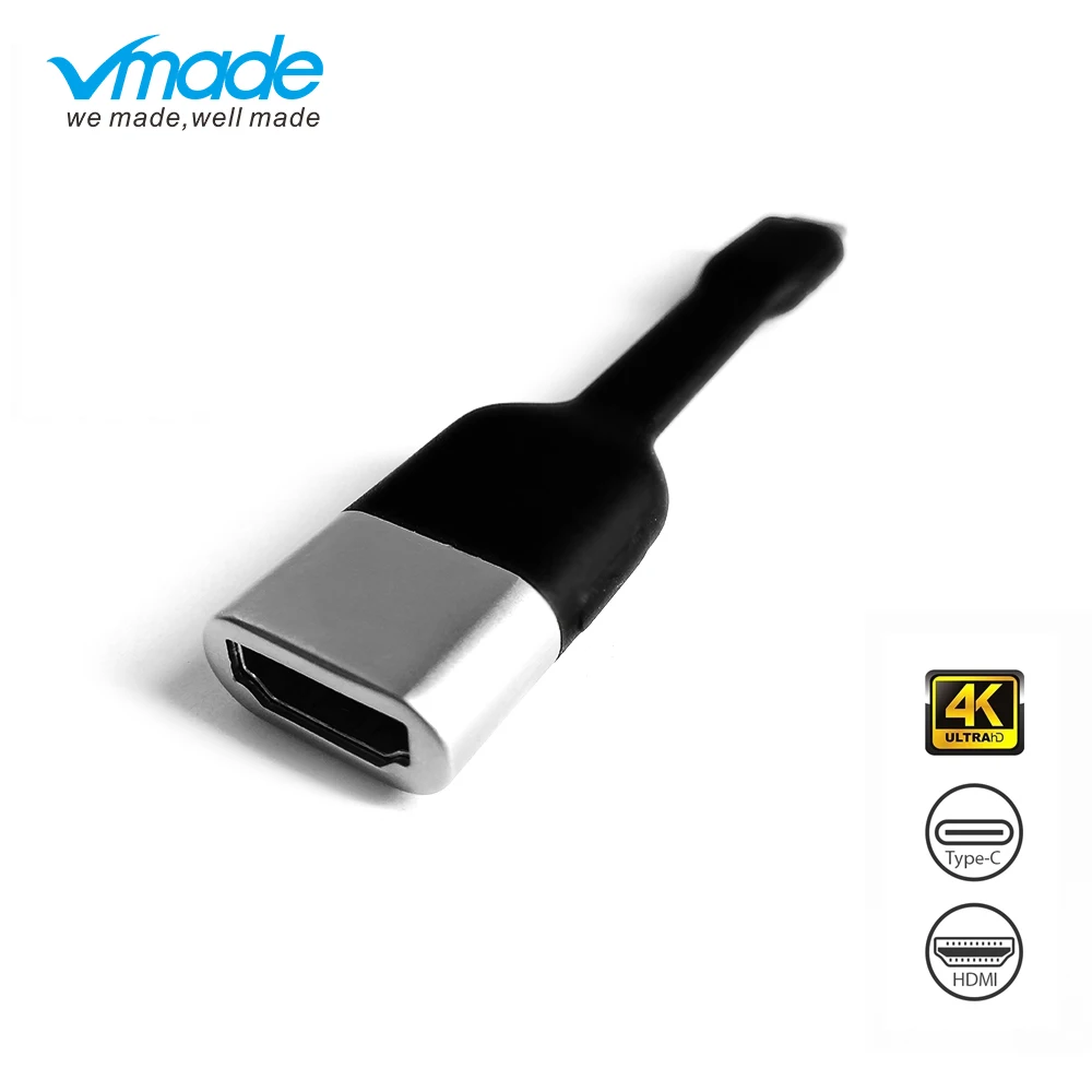 Тип C к HDMI адаптер 4 K HD передачи сигнала USB 3 1 Thunderbolt порта совместимый кабель