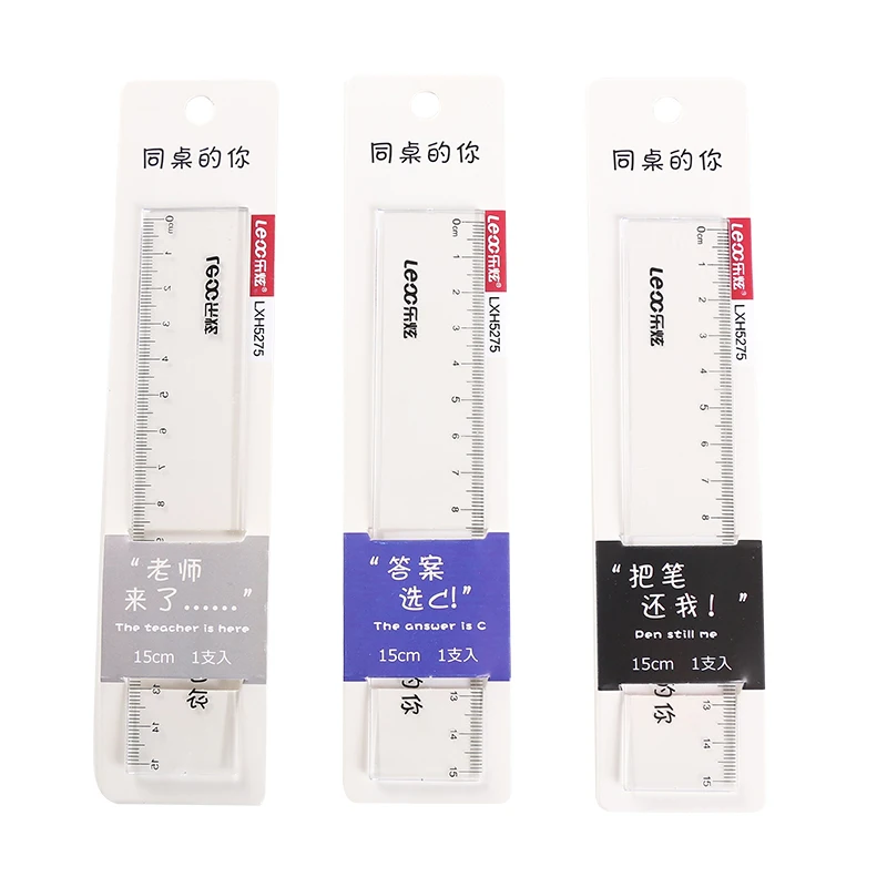 Simple student ruler 15cm scale high transparent plastic ruler drawing measurement tool learning office stationery
Simple student ruler 15cm scale high transparent plastic ruler drawing measurement tool learning office stationery