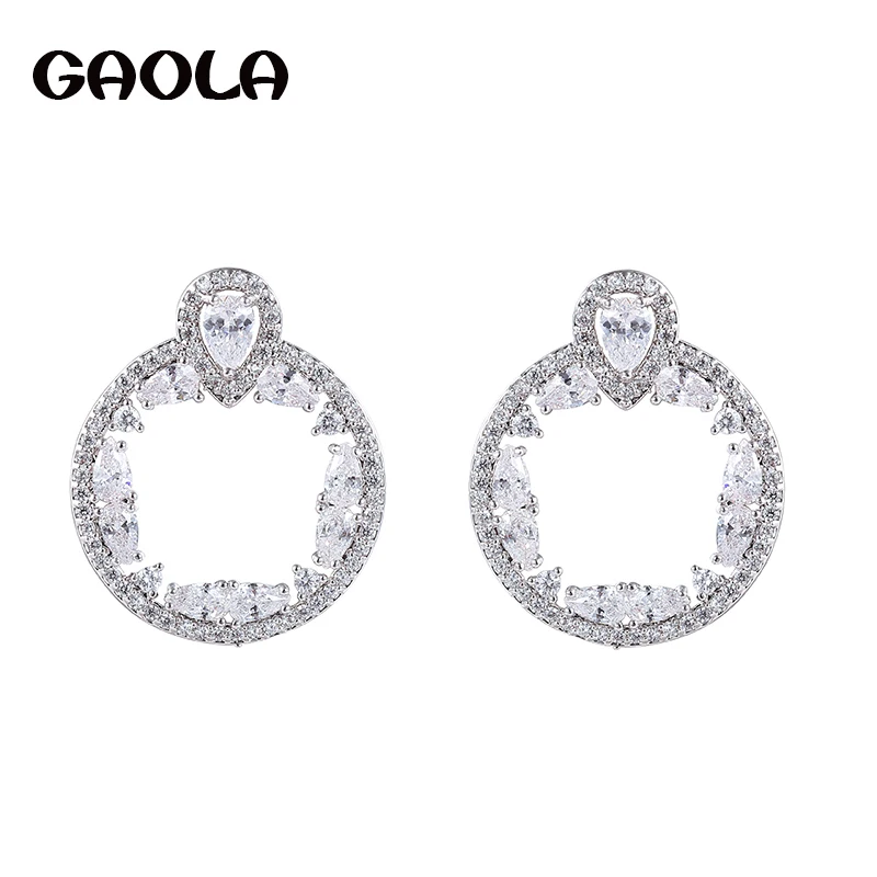 GAOLA New Round Flower Cubic Zirconia Stud Earrings Women Fashion Earring GLE6661Y
GAOLA New Round Flower Cubic Zirconia Stud Earrings Women Fashion Earring GLE6661Y