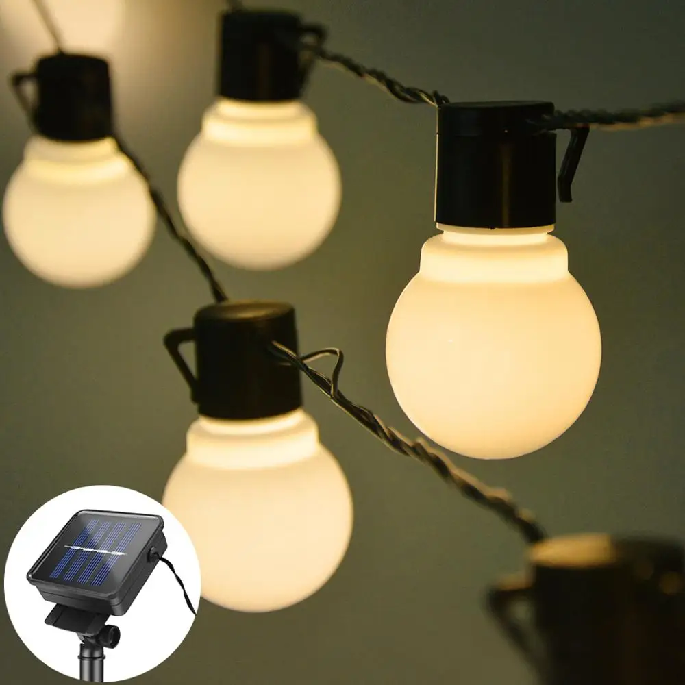 10/20 Bulbs LED Solar light For Outdoor Street Solar Garden light String Garland Solar lamp luminaire lantern Wedding Decoration
10/20 Bulbs LED Solar light For Outdoor Street Solar Garden light String Garland Solar lamp luminaire lantern Wedding Decoration