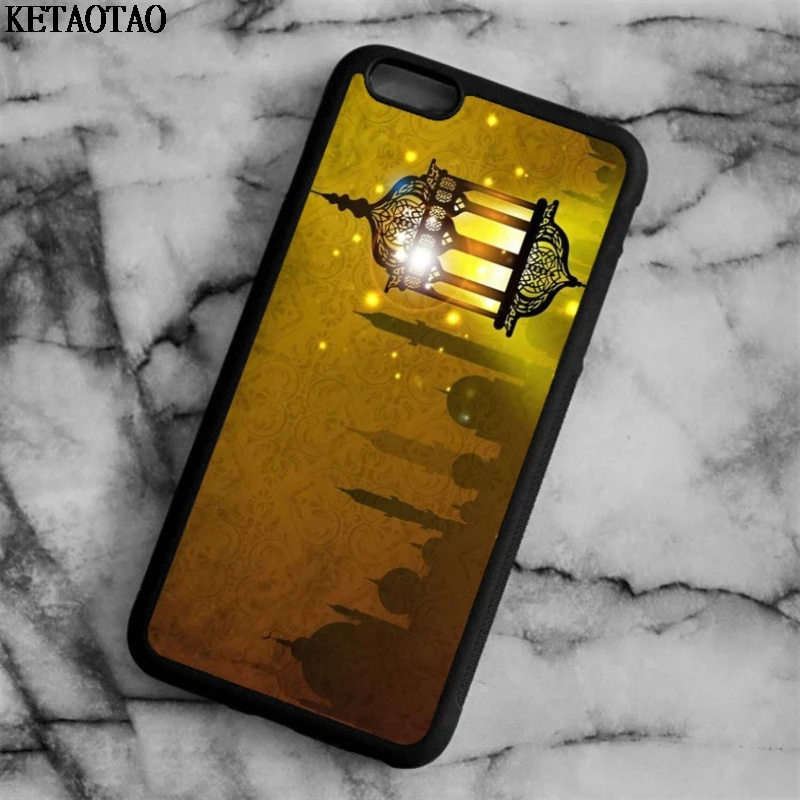 KETAOTAO арабский фонарь лампа Рамадан телефон чехол s для iPhone 4S 5C 5S 6 6S 7 8 Plus XR XS Max X