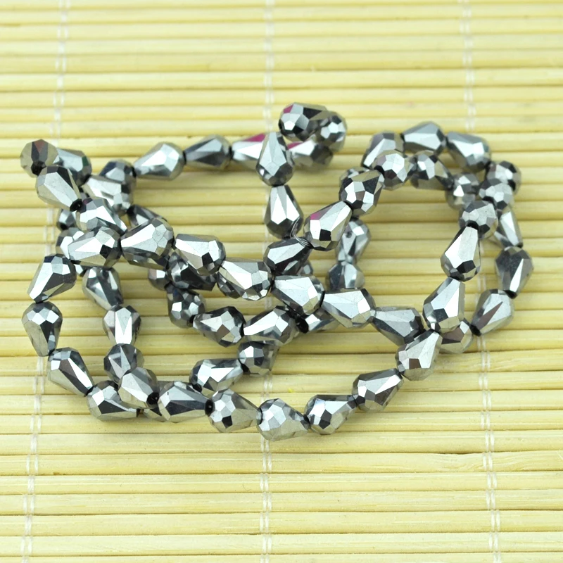 350pcs 5x7MM Oval WaterDrop Crystal Beads Silver Plating Crystal Glass beads Faceted Crystal Beads Curtains Chandelier Light DIY
350pcs 5x7MM Oval WaterDrop Crystal Beads Silver Plating Crystal Glass beads Faceted Crystal Beads Curtains Chandelier Light DIY